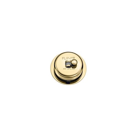 Flip-It Polished Brass Tub Stopper, Polished Brass Tub Stopper 20-150
